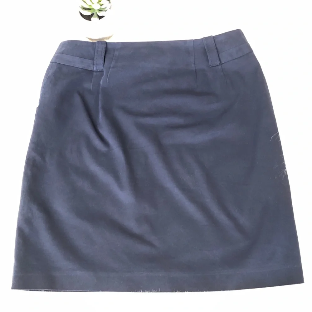 J. McLaughlin Navy Skirt - Picture 5 of 9